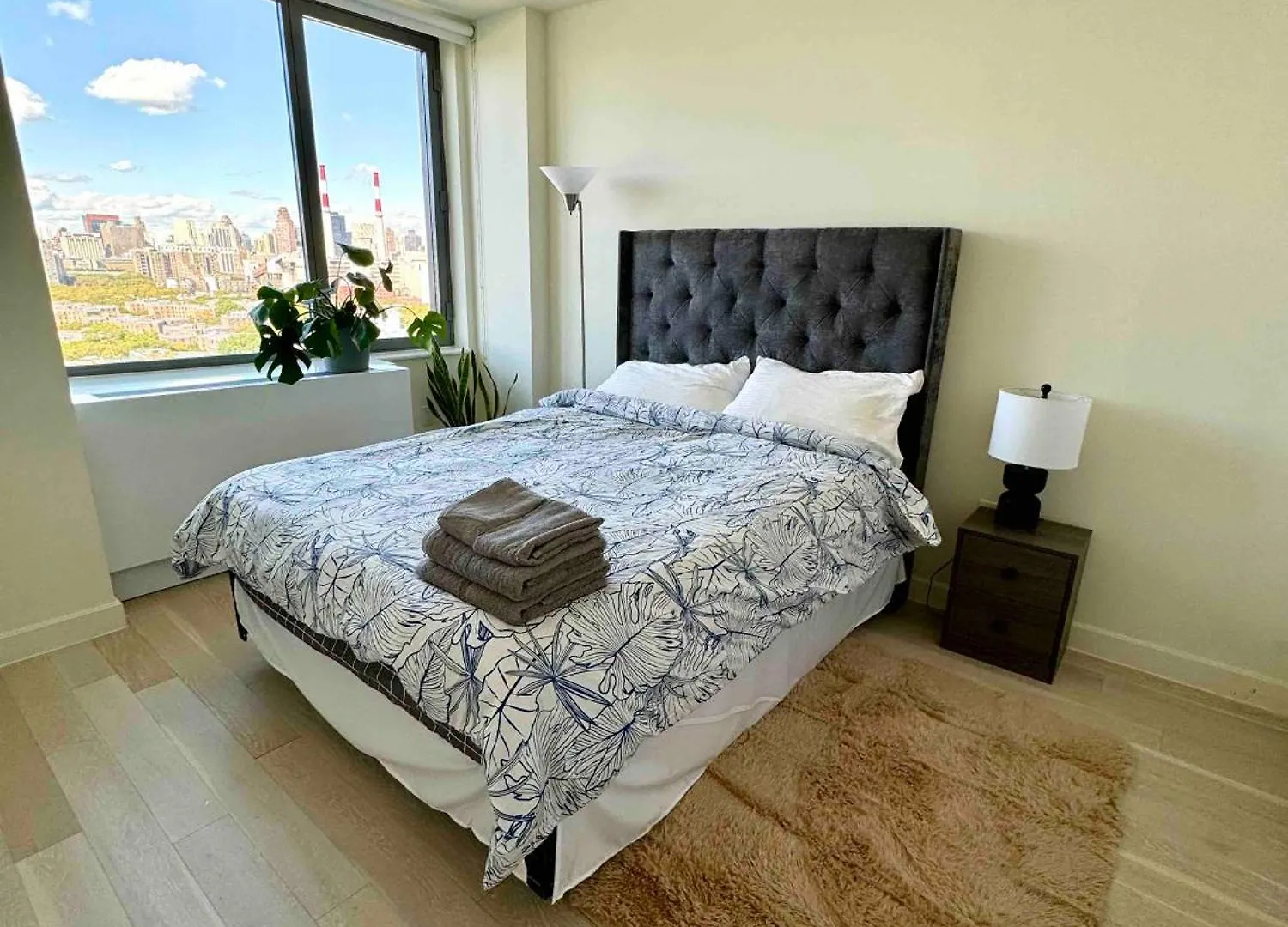 Beautiful Luxury Fantastic Manhattan Skyline View One Bedroom Apartment Nueva York